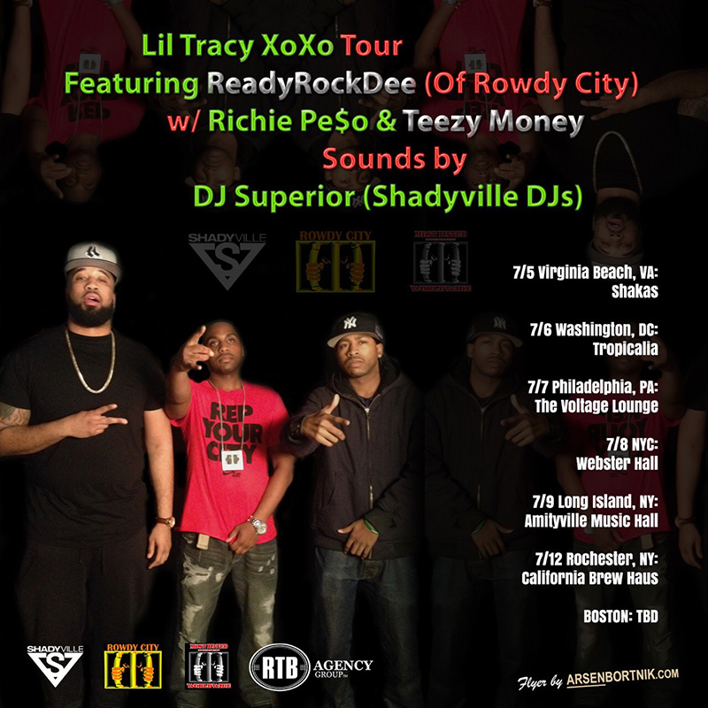 ReadyRockDee - Joins Lil Tracy On The Upcoming 'XoXo' Tour ReadyRockDee - Joins Lil Tracy On The Upcoming 'XoXo' Tour