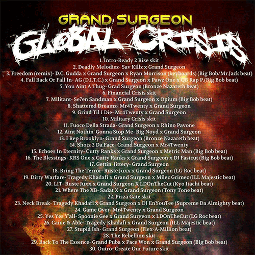 Grand Surgeon - Global Crisis Mixtape Grand Surgeon - Global Crisis Mixtape