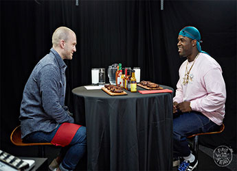 ASAP Ferg Faces Hot Questions & Even Hotter Wings on 'Hot Ones'