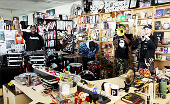 DJ Premier - Brings New Life To NPR's 'Tiny Desk' Rocking Their First Ever DJ Set