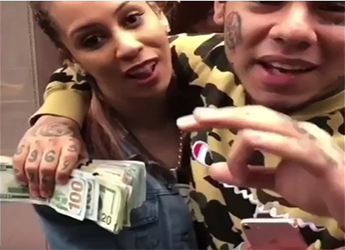 Chief Keef's Baby Mama Says 6ix9ine Put $20,000 In The Gucci Fanny Pack He Bought Her