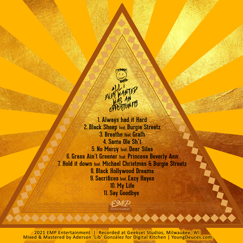 Young Deuces - All I Ever Wanted Was An Opportunity (LP) back