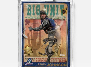 The Shoe Surgeon & Topps Connect For "The Big Unit (2001 Randy Johnson)"
