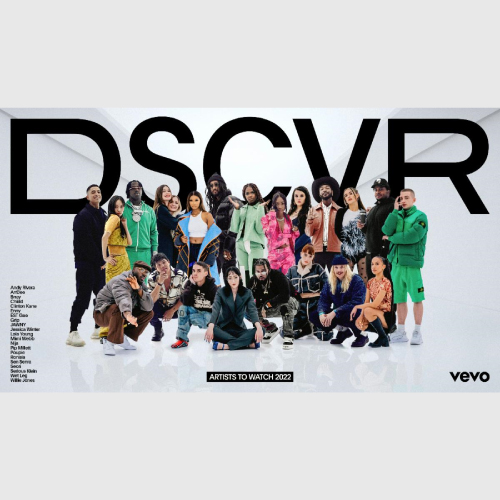 Vevo Announces Its 'DSCVR Artists To Watch' Annual List for 2022 4 Vevo Announces Its 'DSCVR Artists to Watch' Annual List for 2022