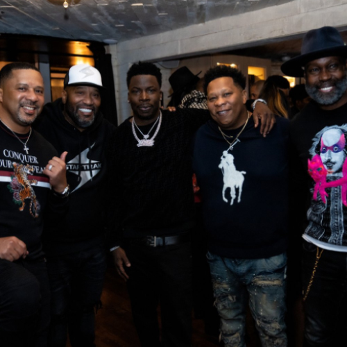 Lil Keke Celebrates The Release Of 'LGND' Album Over Dinner With Friends