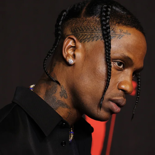 Travis Scott Performs At An Oscars Party