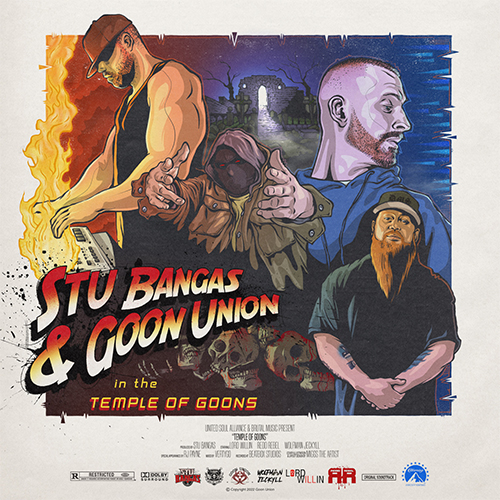 Goon Union & Stu Bangas Drop A Grimy Boom Bap Album "Temple Of Goons" Feat. RJ Payne 4 Goon Union & Stubangas - Temple Of Goons (EP)