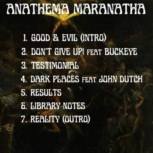 Silent Snipers - Anathema Maranatha (EP) back