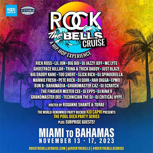 Rock The Bells Announces Lineup for First-Ever Timeless Hip-Hop Cruise