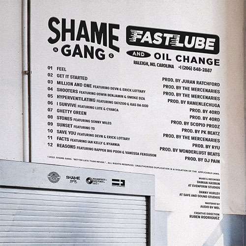 Shame Gang Announces Tour Dates & Reveals Album Track List