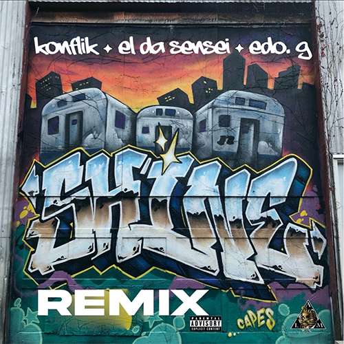 Konflik feat. El Da Sensei & Edo.G - Shine Remix (Lyric Video)