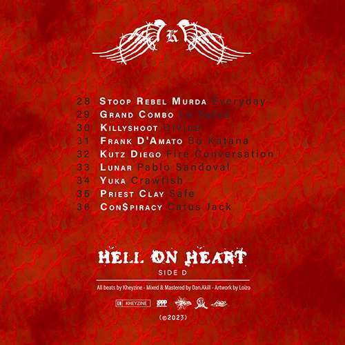 KHEYZINE - Hell On Heart Side D (LP) back