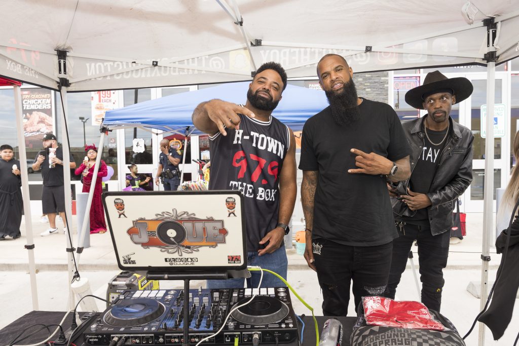 Slim Thug Partnered With Checkers To Host Community Halloween Party That Benefited Foundation That Supports Minority Fathers