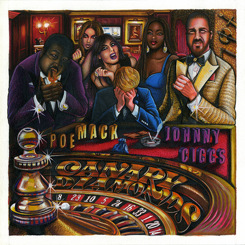 Johnny Ciggs & Poe Mack - Canary Diamonds (LP)