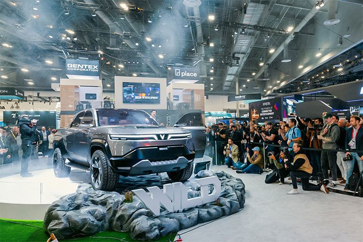 VinFast Unveils VF Wild EV Pickup Truck Concept at CES 2024